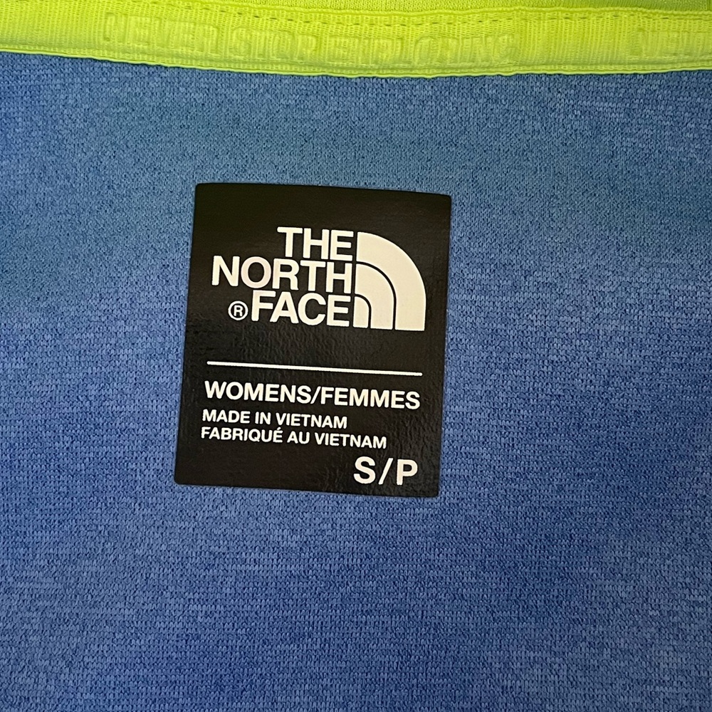 {The North Face} Suprema Front Zip Hooded Vest in Coastline Blue - Womens Small - Picture 9 of 11